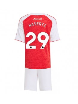 Arsenal Kai Havertz #29 Dječji Domaci Dres kompleti 2025-26 Kratak Rukavima (+ kratke hlače)